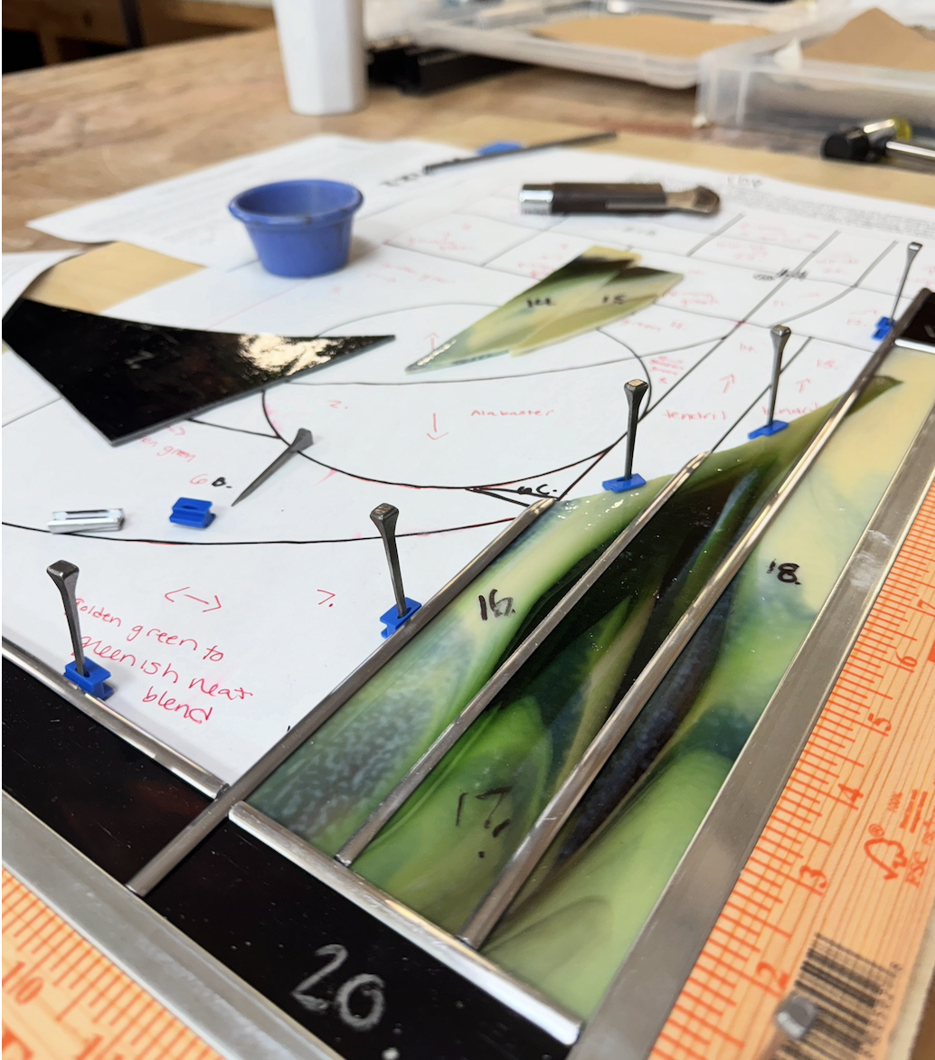 Constructing a lead panel